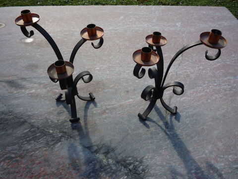 Chandelier/bougeoir fer forgé 35 Castres (81)