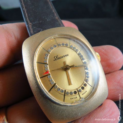 LUCERNE montre unisexe Suisse mécanique 1975 MEC00 85 Metz (57)