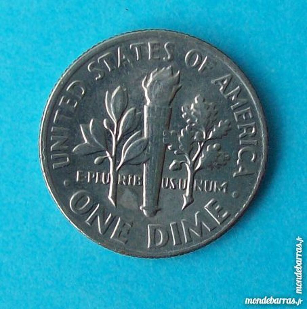 ETAT-UNIS PI&Egrave;CE DE MONNAIE ONE DIME 1967 