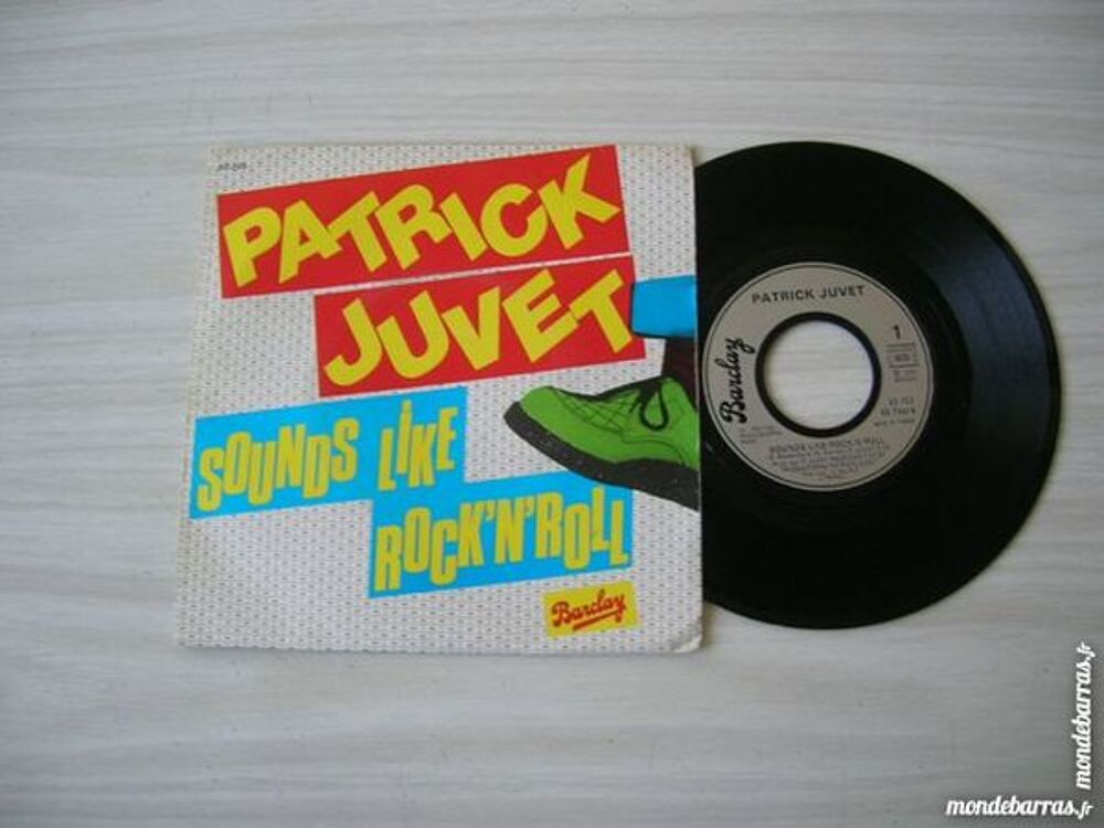 45 TOURS PATRICK JUVET Sounds like rock'n'roll CD et vinyles