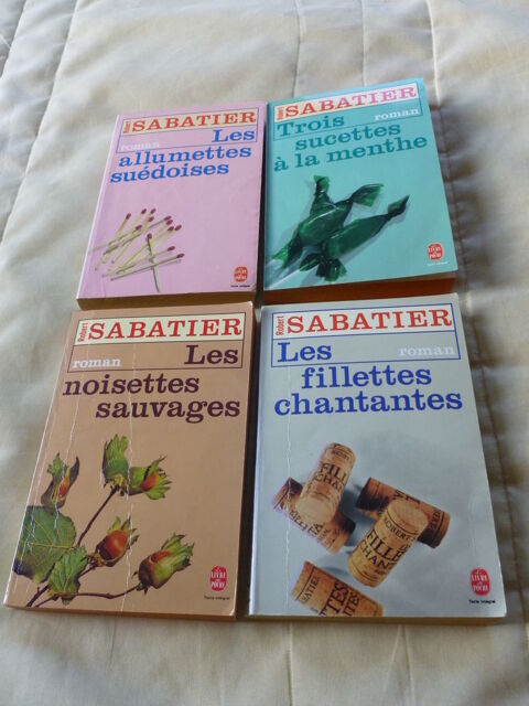 Robert Sabatier, les allumettes et suite, romans  4 Crteil (94)