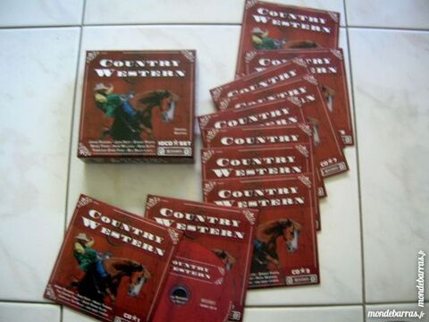 COFFRET CD COUNTRY WESTERN - 10 CD 38 Nantes (44)