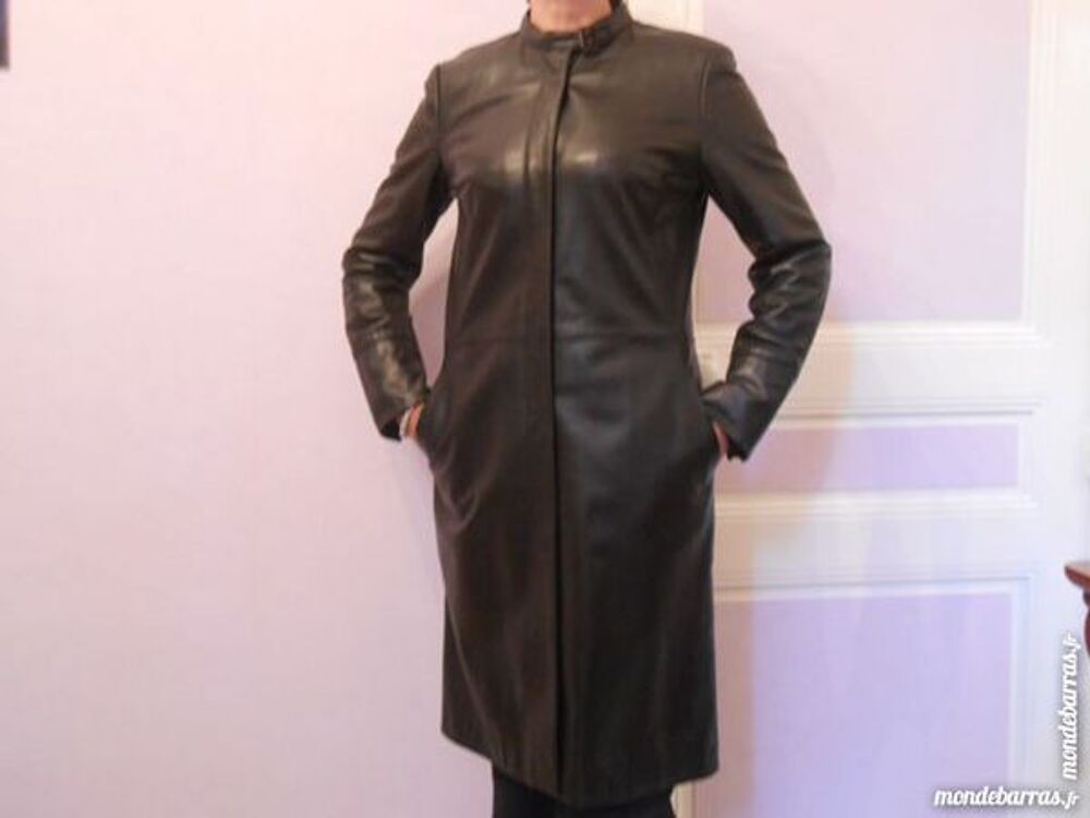 Manteau femme en cuir Vêtements