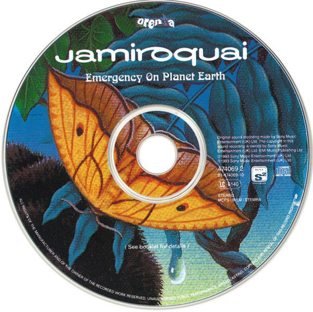 Jamiroquai ?? Emergency On Planet Earth CD et vinyles