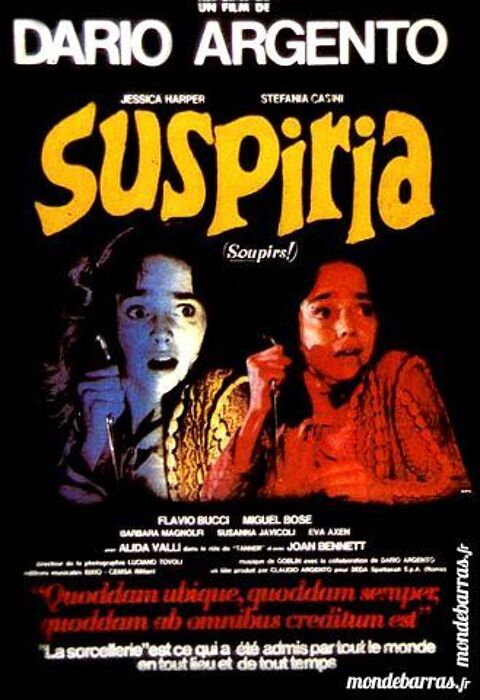 Dvd: Suspiria (348) 6 Saint-Quentin (02)