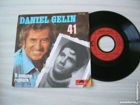 45 TOURS DANIEL GELIN 41/R comme rupture 17 Nantes (44)