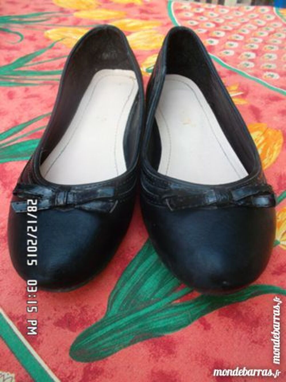 ballerines noires t.38 Chaussures