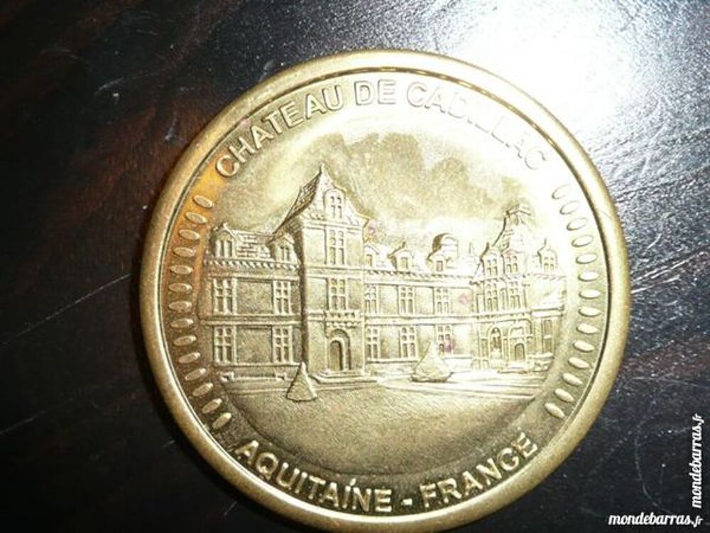 M&eacute;daille touristique Collection Europ&eacute;enneCadillac 