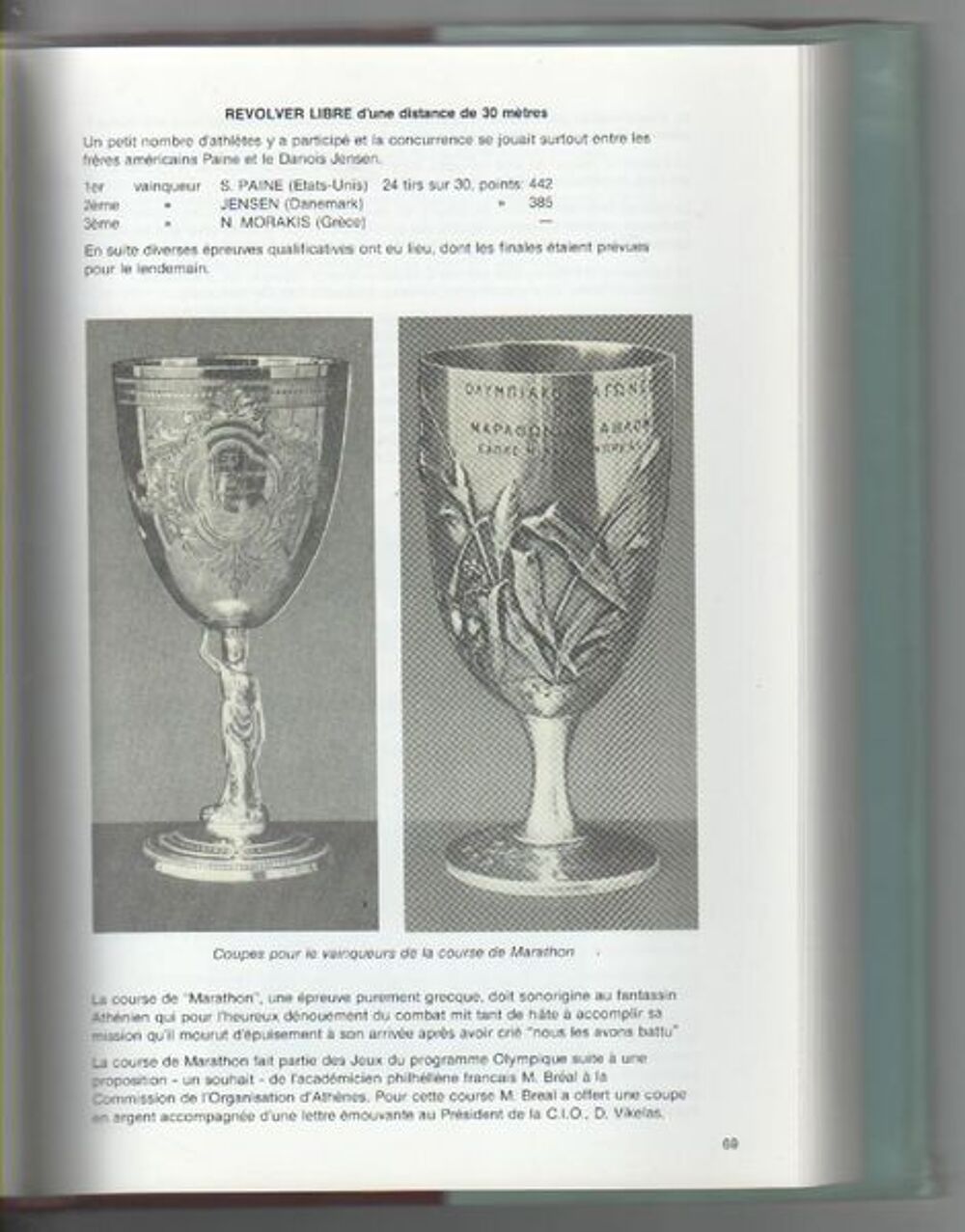 Livre illustr&eacute; JEUX OLYMPIQUES 1896-1906 Ath&egrave;nes. Livres et BD