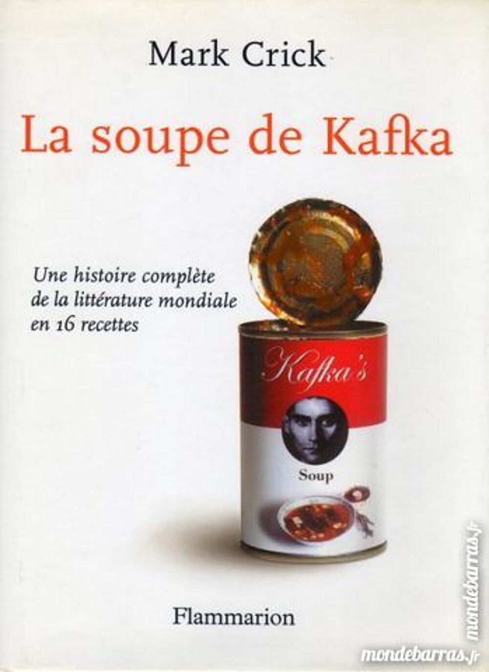 LA SOUPE - KAFKA / prixportcompris Livres et BD