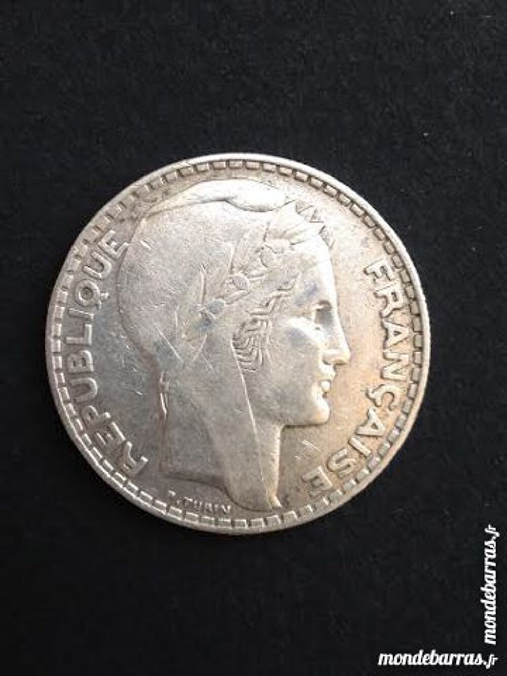 Pi&egrave;ce de 20 francs 1933 