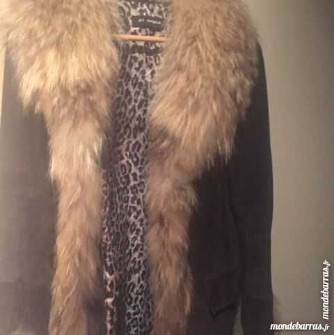 Veste daim fourrure 180 Paris 19 (75)