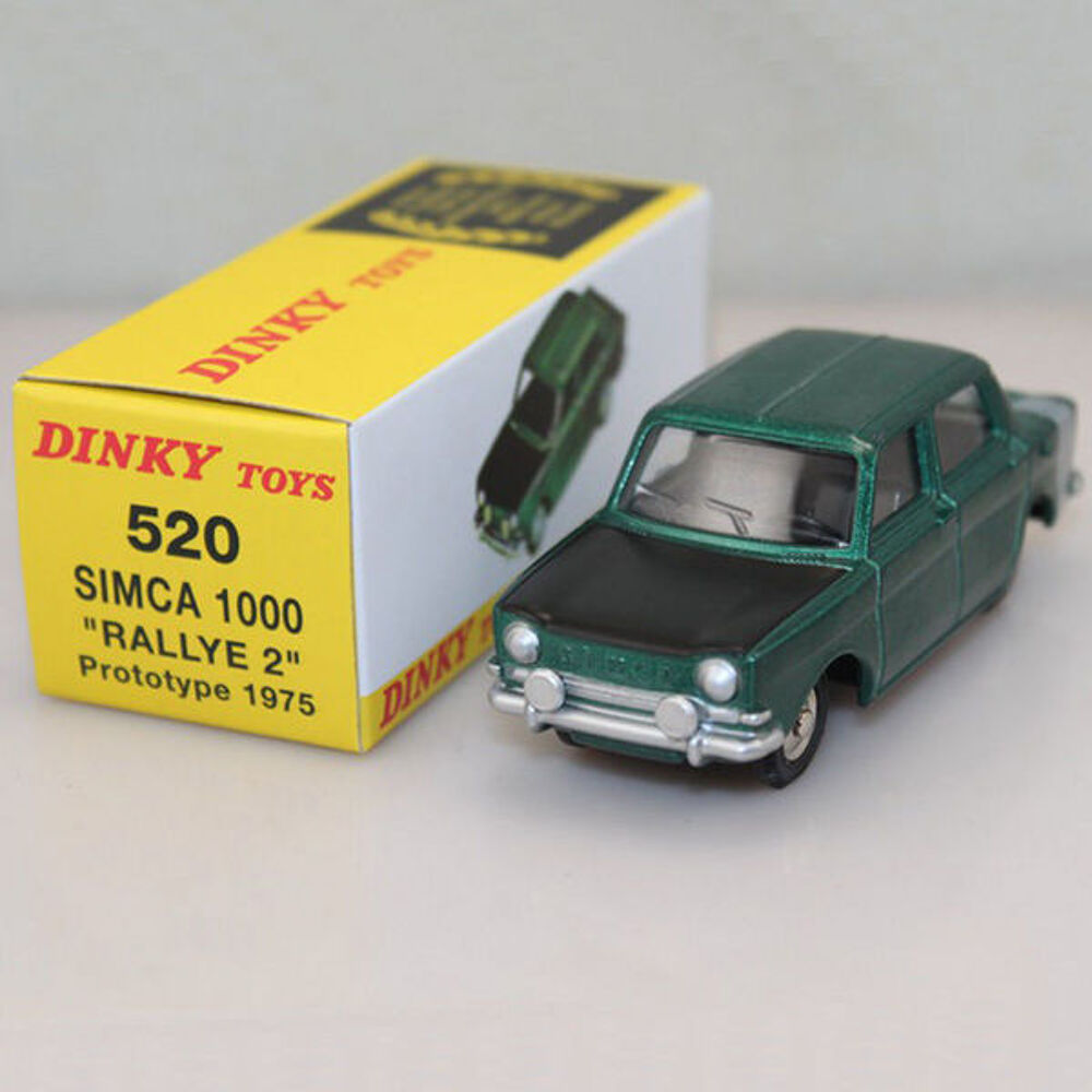 Simca 1000 Rallye 2 1/43 Dinky 520 Atlas Neuf Boite Jeux / jouets