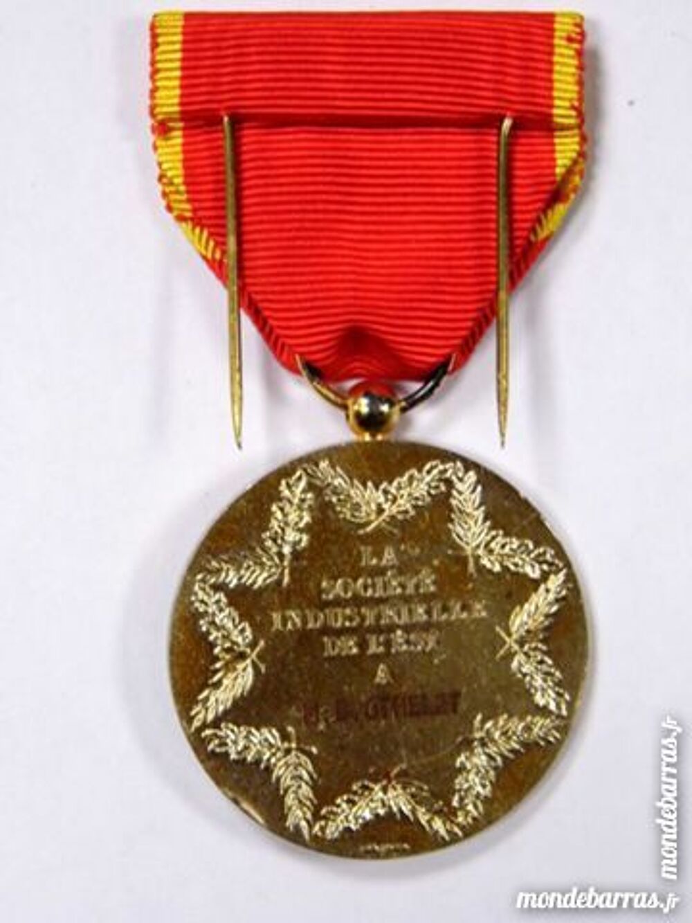 M&eacute;daille insigne soci&eacute;t&eacute; industrielle de l'est Décoration