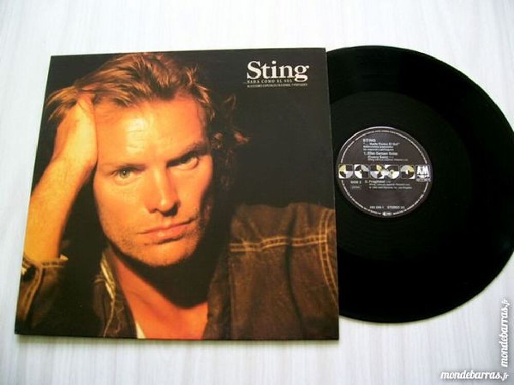 33 TOURS STING/POLICE Nada como el sol - ORIGINAL CD et vinyles