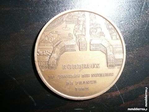 Médaille Bordeaux 78e Congrès des Notaires France 37 Bordeaux (33)