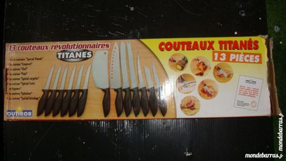 ensemble couteaux de cuisine Cuisine