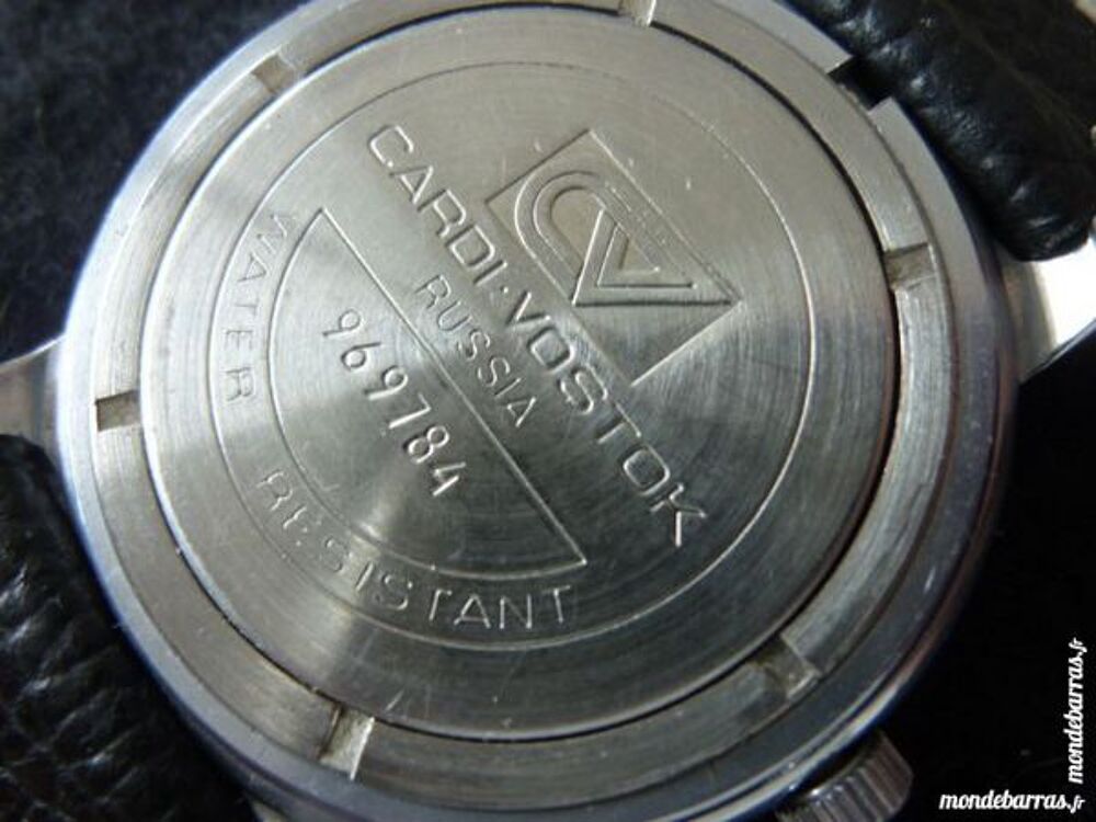 CARDI VOSTOK montre RUSSE m&eacute;canique 1980 RUS0039 Bijoux et montres