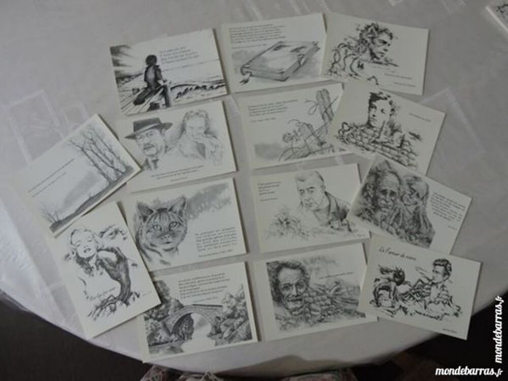 Lot Cartes postales Floril&egrave;ge-2 