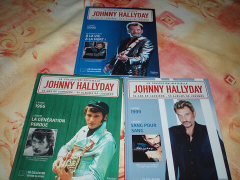 collection officielle 50 ans de carrire
johnny hallyday 35 Mardeuil (51)