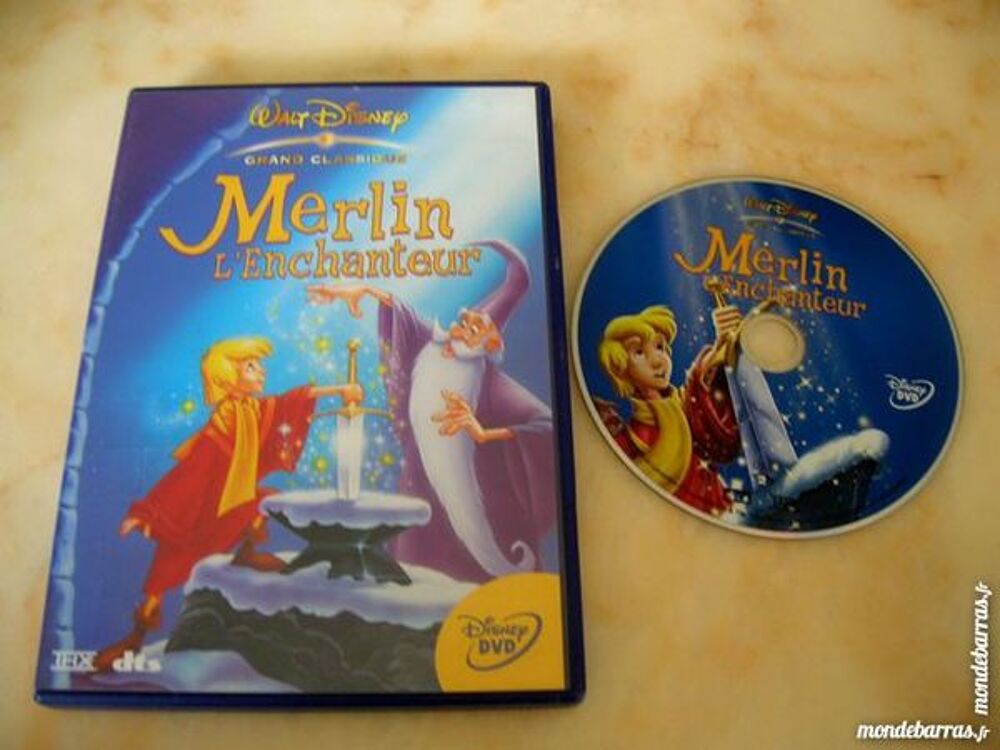 DVD MERLIN L'ENCHANTEUR N&deg; 20 W.Disney-ORIGINAL DVD et blu-ray