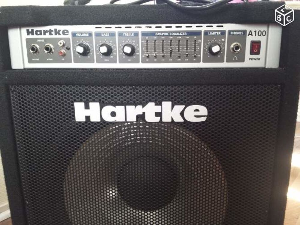 Ampli Basse Hartke 100 W - Etat neuf Instruments de musique