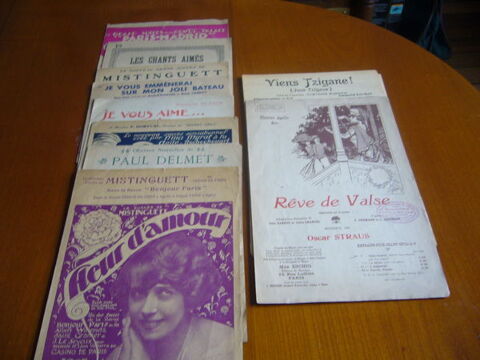 partitions musique annes 1940 0 Paris 18 (75)