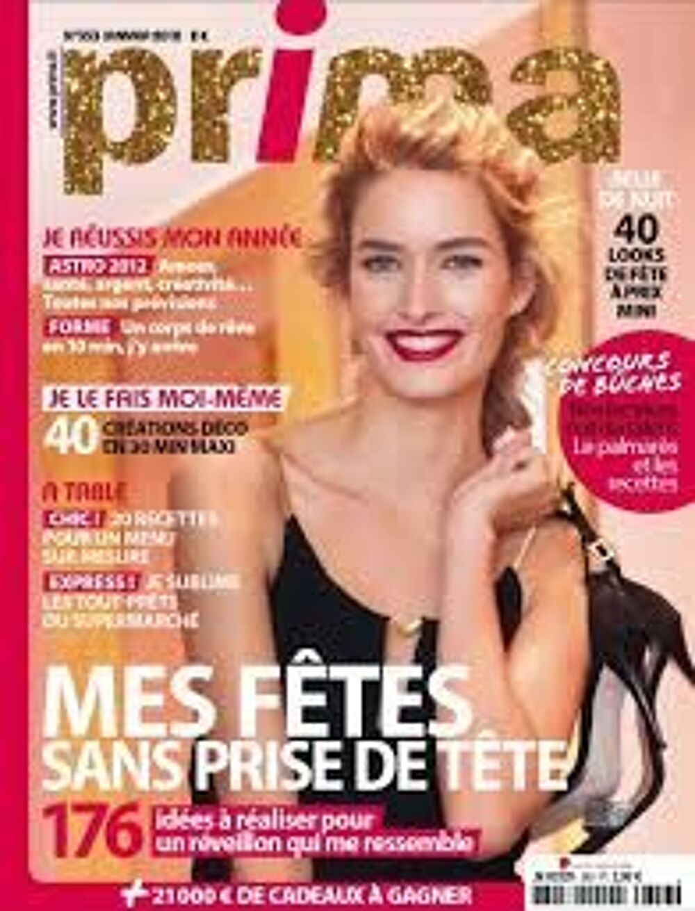PRIMA JANVIER 2012 - n&deg; 353 Livres et BD