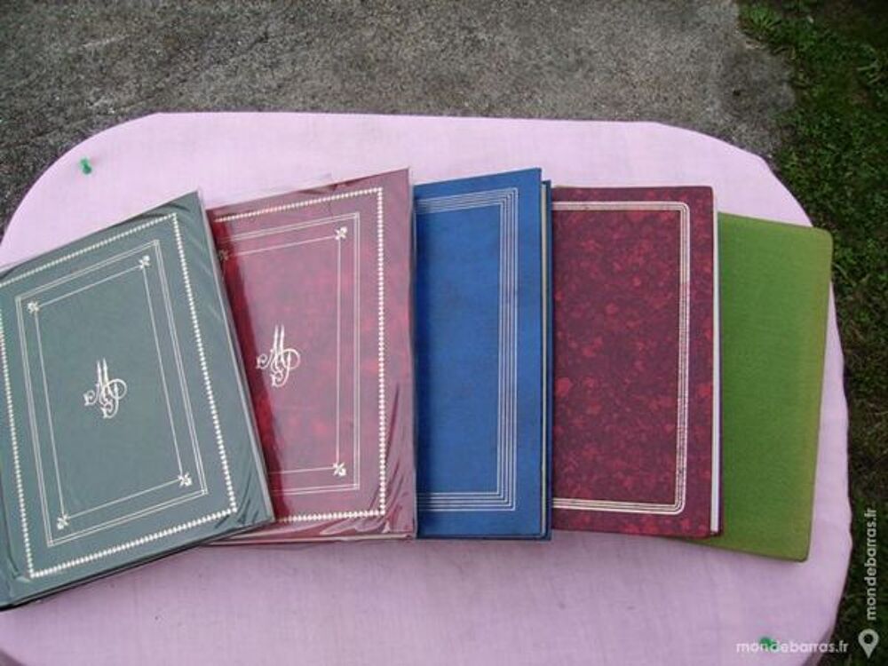 LOT DE 6 ALBUMS pour plus de 1.000 photos Photos/Video/TV