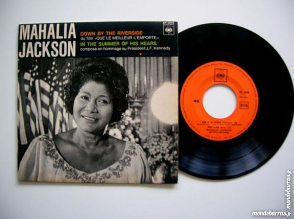 EP MAHALIA JACKSON Down by the riverside (Film) CD et vinyles