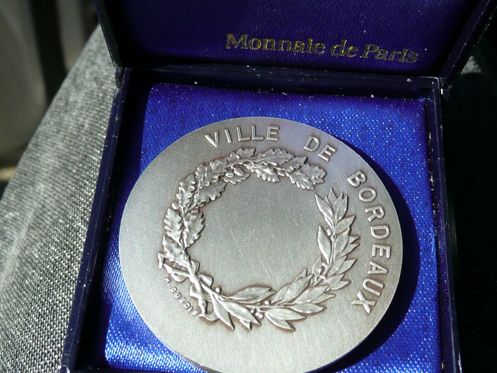 M&eacute;daille Monnaie de Paris Ville de Bordeaux 