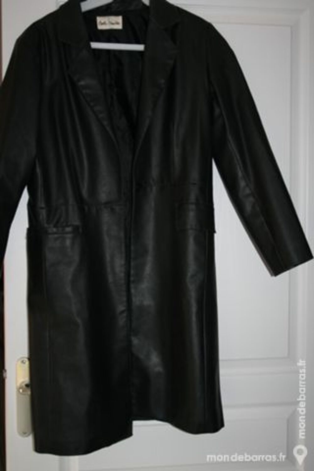 veste longue noire Vêtements