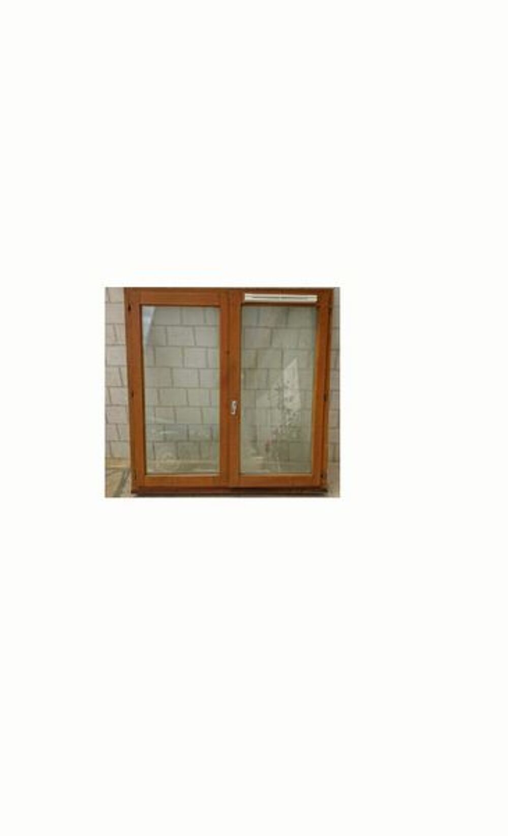 Fen&ecirc;tre bois exotique double vitrage Bricolage