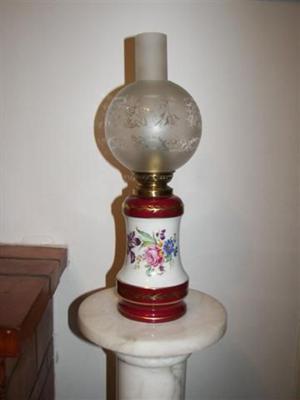 Lampe sur pied porcelaine Décoration