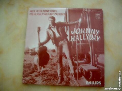 CD JOHNNY HALLYDAY Mes yeux sont fous 13 Nantes (44)