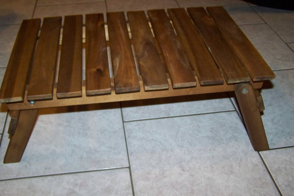 plateau pliant en bois, &eacute;tat neuf Décoration