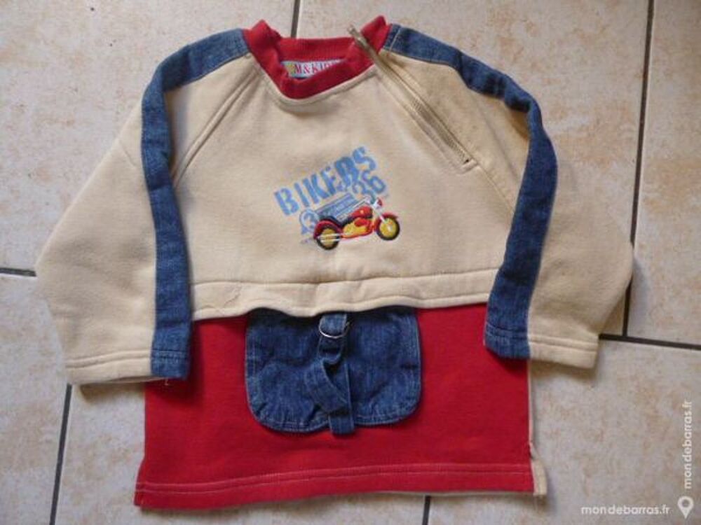V&ecirc;tement gar&ccedil;on Sweat Fantaisie Taille 2 ans Vêtements enfants