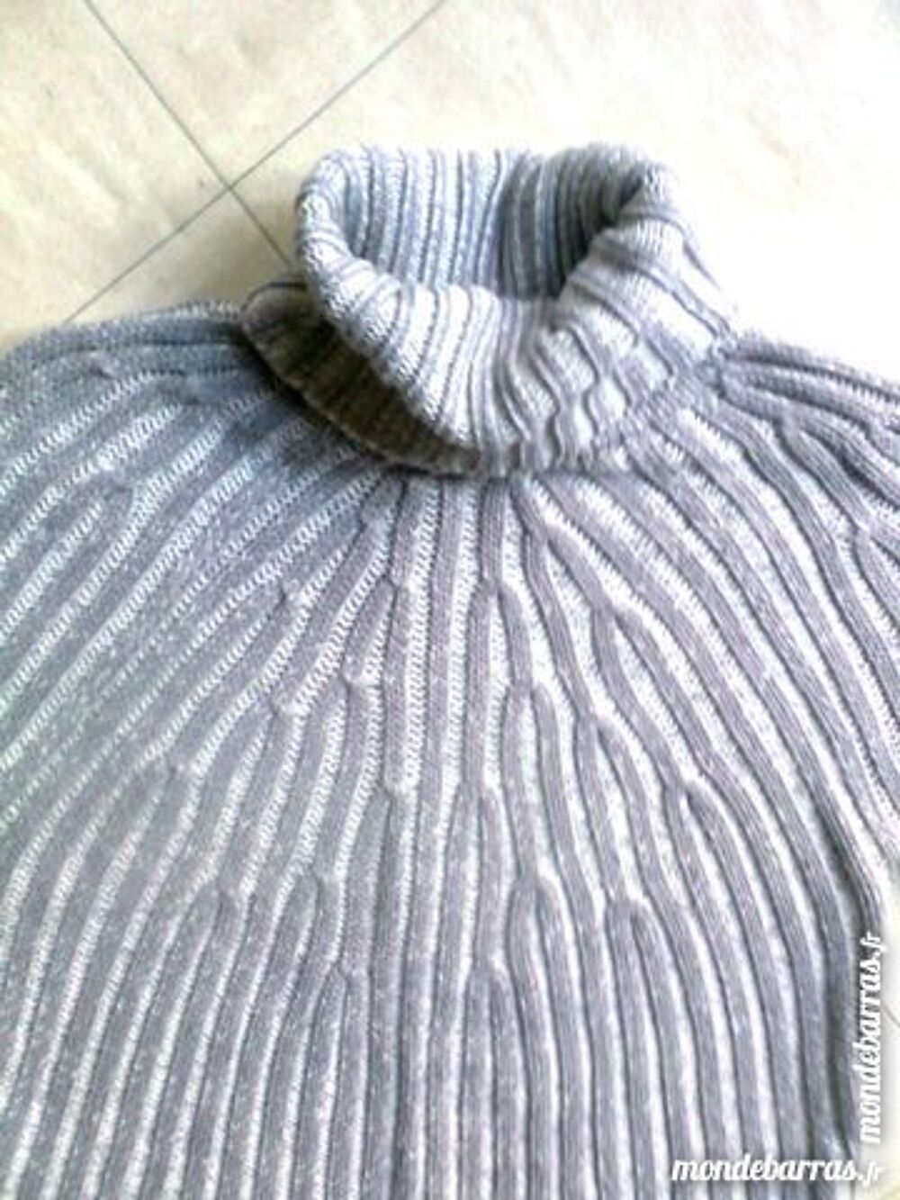 pull col roul&eacute; grosses c&ocirc;tes - zoe Vêtements