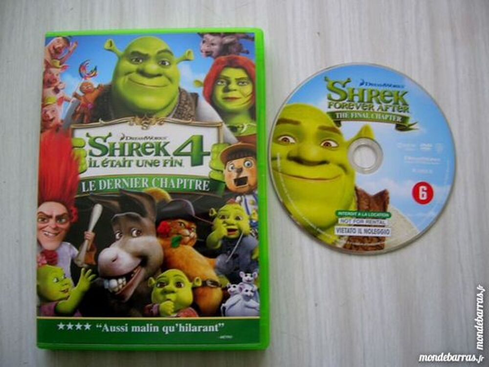 DVD SHREK 4 Il &eacute;tait une fin DVD et blu-ray