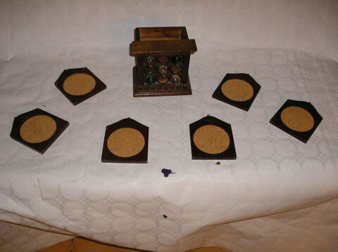 dessous de verres et leur rangement - rustiques 10 Sept�mes-les-Vallons (13)