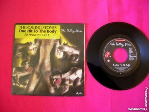 45 TOURS THE ROLLING STONES One Hit To The Body 9 Nantes (44)