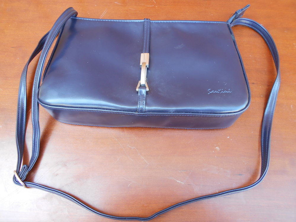 SAC A MAIN BANDOULI&Egrave;RE " Santini " Maroquinerie