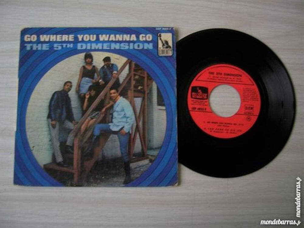 EP THE 5TH DIMENSION Go where you wanna go CD et vinyles