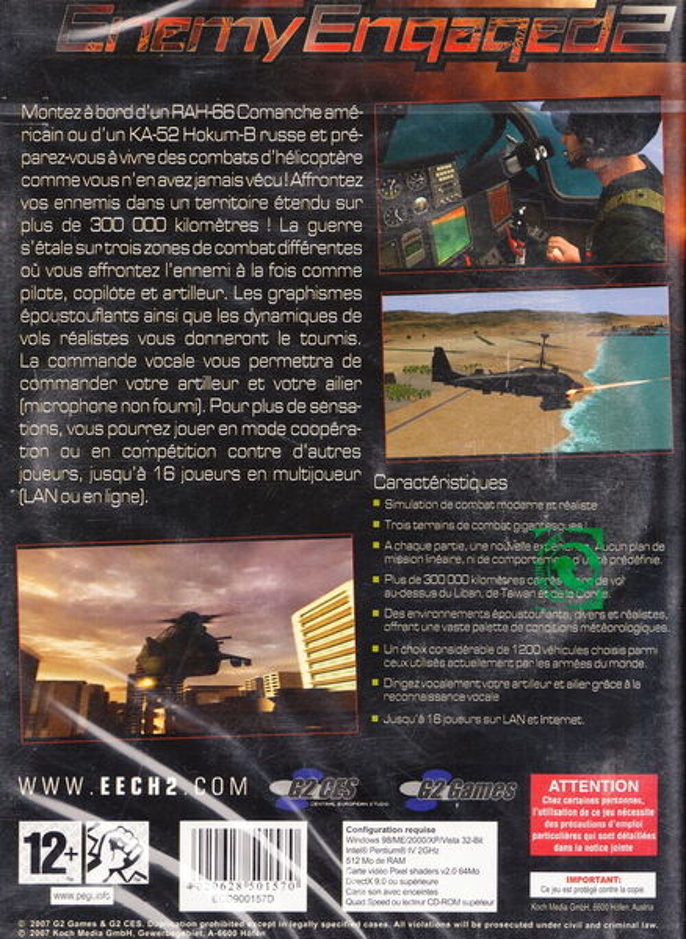 CD Jeu PC Enemy Engaged 2 NEUF blister
Consoles et jeux vidos