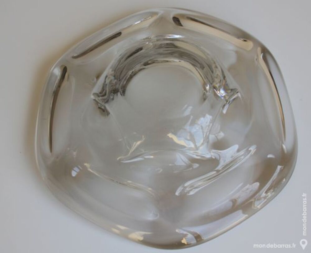 Coupe a fruits vintage 70 cristal Décoration
