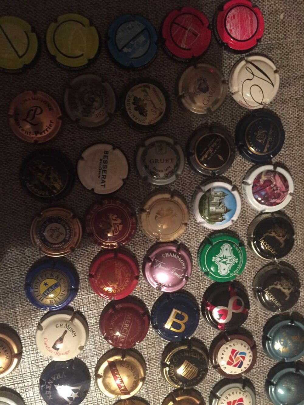 capsules de champagnes 
