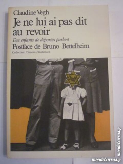 JE NE LUI AI PAS DIT AU REVOIR  par  CLAUDINE VEGH 6 Brest (29)