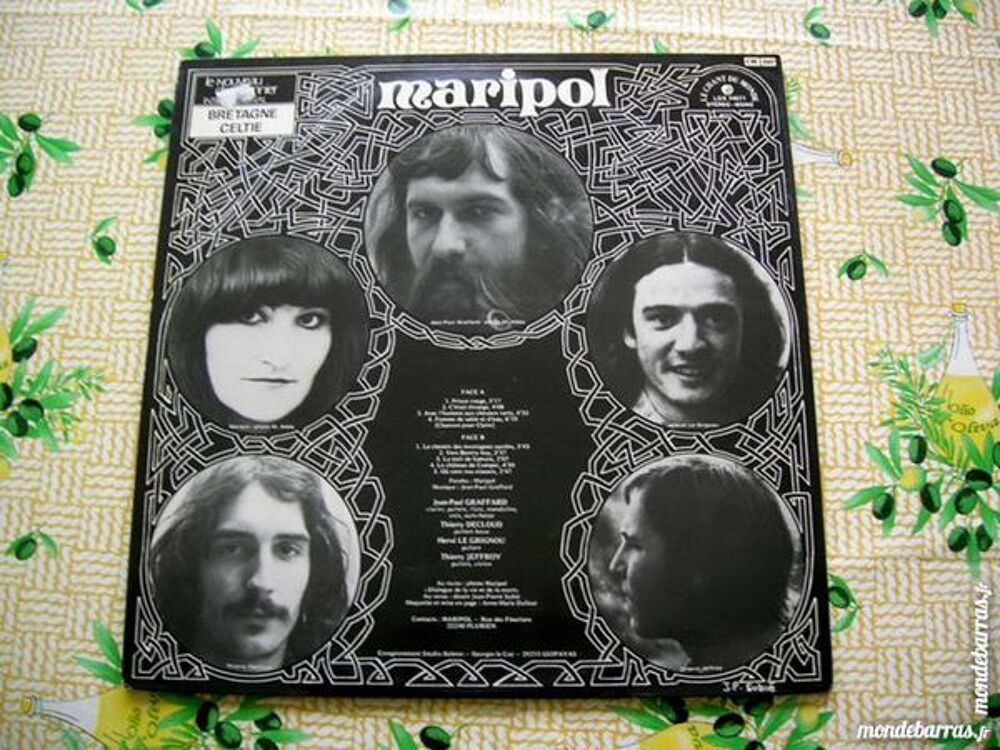 33 TOURS MARIPOL Femme de sable et d'eau CD et vinyles