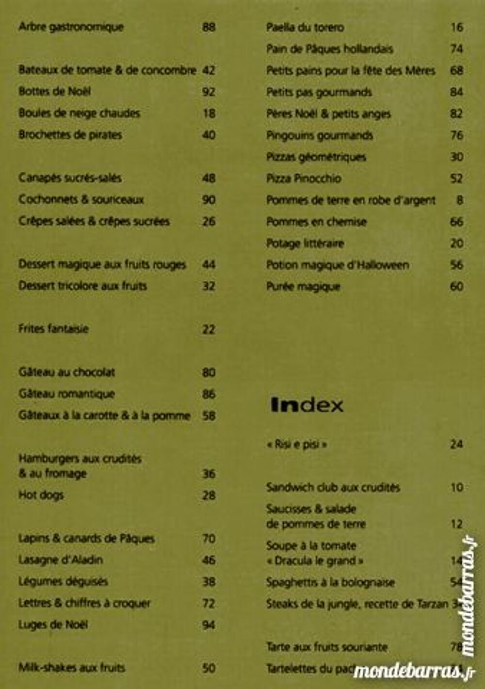 LA CUISINE DES ENFANTS Livres et BD
