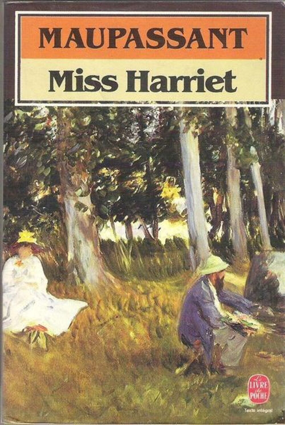 Miss Harriet (Guy de Maupassant) Livres et BD